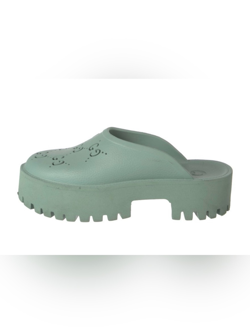 Gucci GG Signature Rubber Mules
